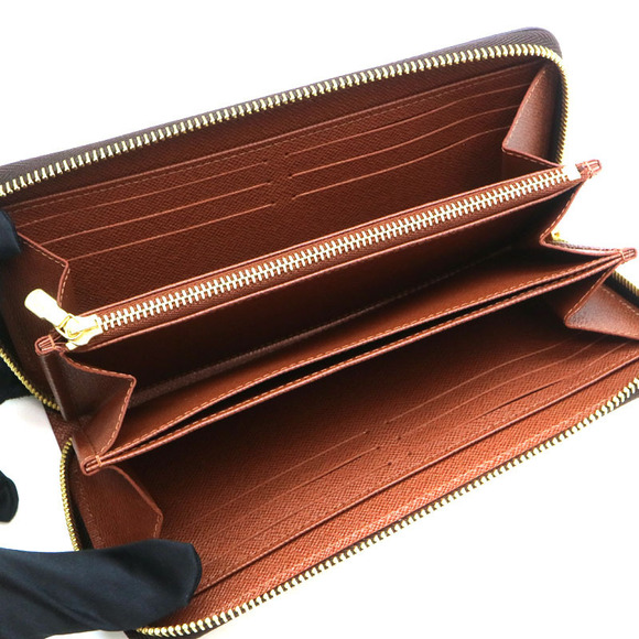 Louis Vuitton Zippy Wallet Monogram Canvas Brown LV - Picture 7 of 8